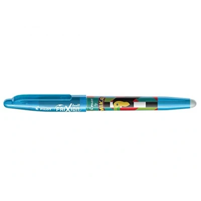 Image of Pilot Pack of 3 Gel Ink Rollerball Pens Frixion Ball Turquoise Mika Limited Edition