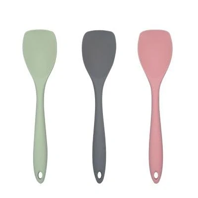 Image of My Kitchen 1 Silicone Coated Spoon Spatula Colours Vary