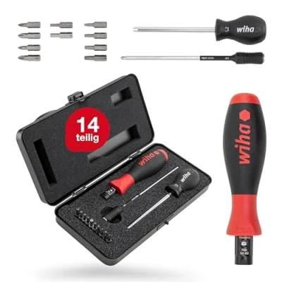 Image of Wiha 2852S10 TorqueVario S Torque Screwdriver Set 13 Piece