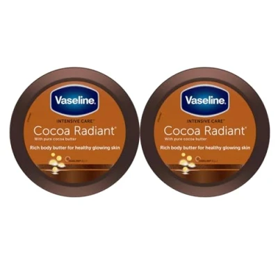 Image of Cocoa Body Butter Vaseline Intensive Care Radiant 250ml Pack of 2