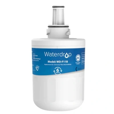 Image of 1X Waterdrop DA29 00003G Fridge Water Filter, Compatible with Samsung® Aqua Pure Plus 00003B DA97 06317A DA61 00159A HAFCU1/XAA HAFIN2/EXP APP100 WF289