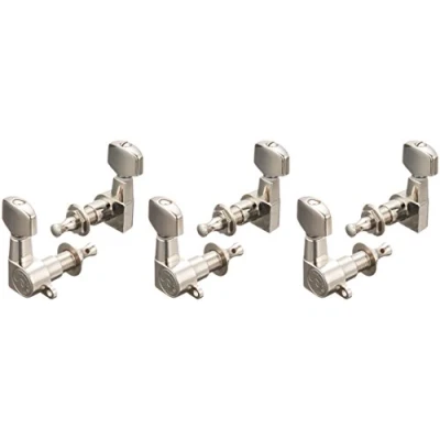 Image of Schaller M6 Mini 6l SMB SP Machine Head Set, nickel