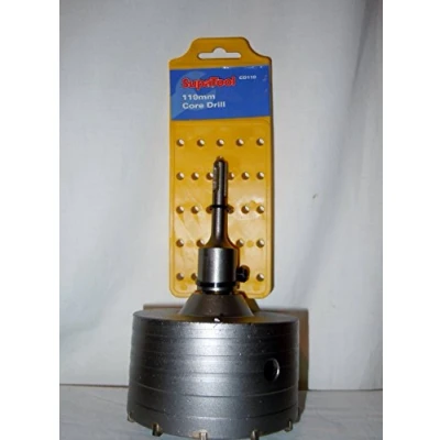 Image of SupaTool 110mm Core Pilot Drill SDS Plus Masonry Hole Cutter Heavy Duty Strong