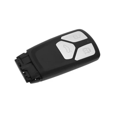 Image of YINETTECH 3 Button Remote Smart Key Shell Compatible with Audi TT A4 A5 Q7 SQ7 RS TTS Battery Holder Car Fob Case Replacement