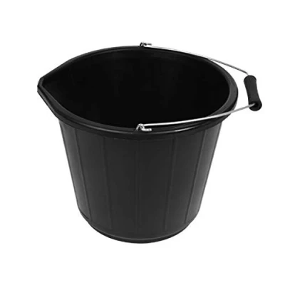 Image of 3GAL Builders Bucket &amp; Lip Black