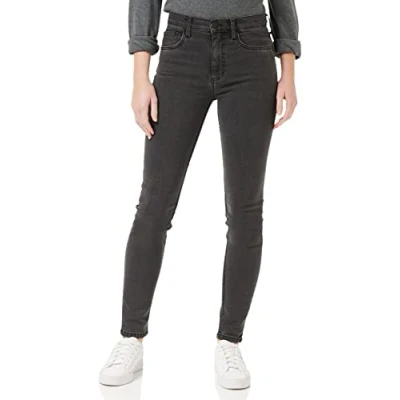 Image of French Connection Women&#039;s Rebound Response Skinny 30&quot; Jeans, Charcoal, 10