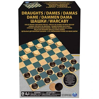 Image of Spin Master Classic Games Checkers/Draughts