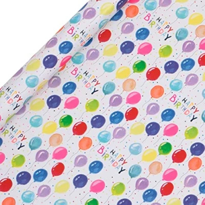 Image of Gift Wrap Roll Balloons Design for All Occasions