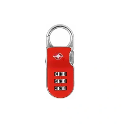 Image of Yale YTP2/26/216/1R Travel Sentry Approved Clip On Padlock Red SA Combination, 26mm