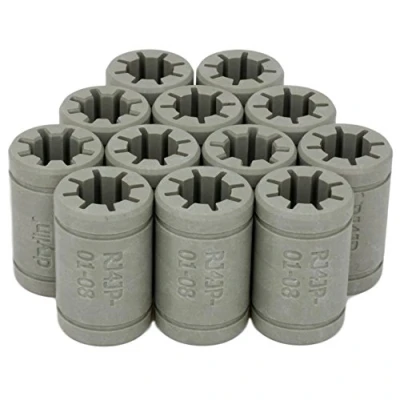 Image of 3D FREUNDE 12x Original Igus RJ4JP 01 08 bearings upgrade for LM8UU printer RepRap Mendel Anet A8 A6 Makerbot mk8 Creality Flashforge
