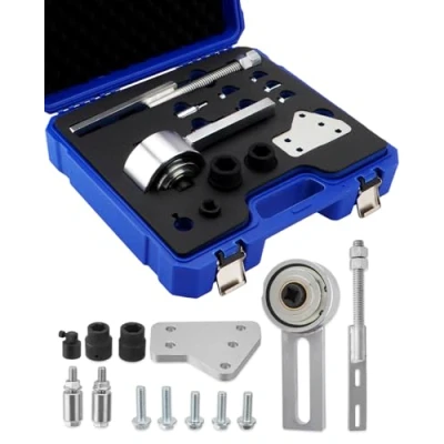 Image of Venussar 303 1611 Torque Multiplier Set Compatible with Ford 1.0 EcoBoost 1.1 Duratec 2.0 EcoBlue, 1:5 Pulley Adjustment Tool Engine Crankshaft Belt Removal