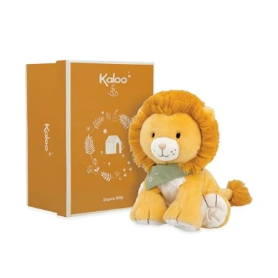 Image of Kaloo Les Amis Babies’ Nougat The Lion Plush 17 cm Ultra Soft Material Gift Box 0 Months +, K224000
