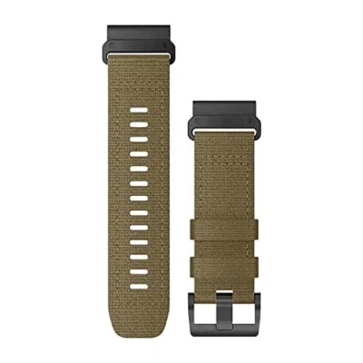 Image of Garmin QuickFit 26mm Replacement Watch Band, Coyote Tan Nylon Band