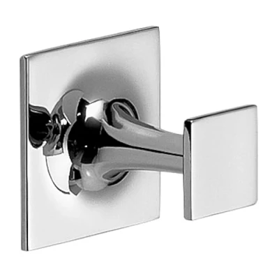 Image of Gedy Wizard Wall Hanger, Size: 4, 9 x 4.6 cm, Brass and Cromall Clothes Chrome Flower, Fixable with bioadhesive 3 m, Design R&amp;D, 2 Years Warranty, Unique