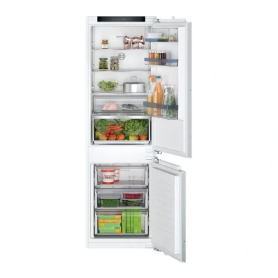 Image of Bosch KIN86VFE0G Built in fridge freezer with at bottom flat hinge