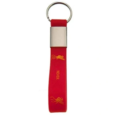 Image of Liverpool Fc Silicone Keyring Key Ring Chain