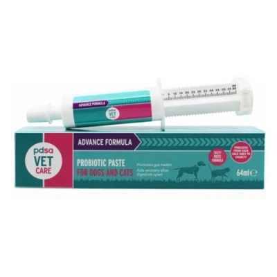 Image of PDSA Probiotic Paste for Dogs and Cats 64ml