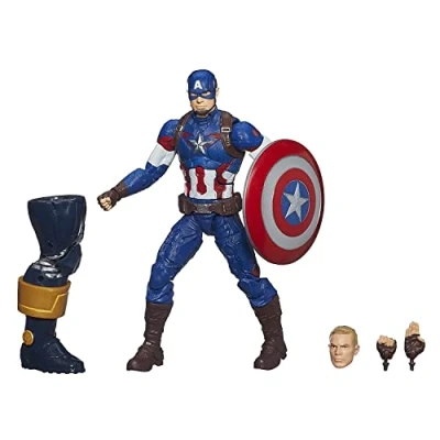 Image of Marvel Legends Infinite Series Captain America 6 Inch Figure