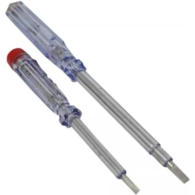 Image of 2PC ELECTRICAL MAINS VOLTAGE TESTER ELECTRICIANS INSULATED SCREWDRIVER