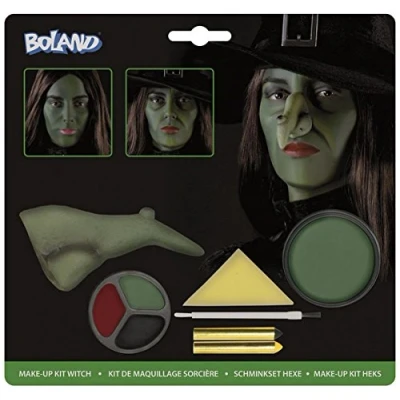Image of Boland Make Up Kit Witch Taglia Unica green
