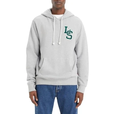 Image of Levi&#039;s Standard Graphic Hoodie Hoodie, Men&#039;s, Size: XS, Letterman