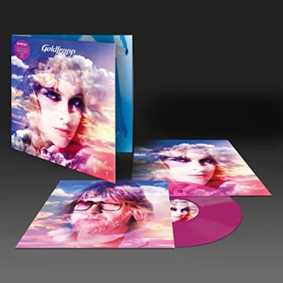 Image of Goldfrapp Head First Magenta vinyl + Art Print 2021 UK LP PXSTUMM320