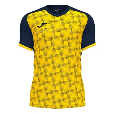 Image of Joma Supernova III T Shirt Men Navy Yellow