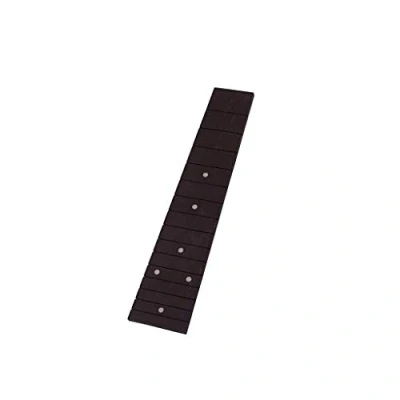 Image of Alnicov 15 Frets Ukulele Ebony Fretboard for Soprano Accessories
