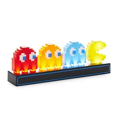 Image of Pac Man and Ghosts Light, Plastic, Multicolor, 15 x 31 cm