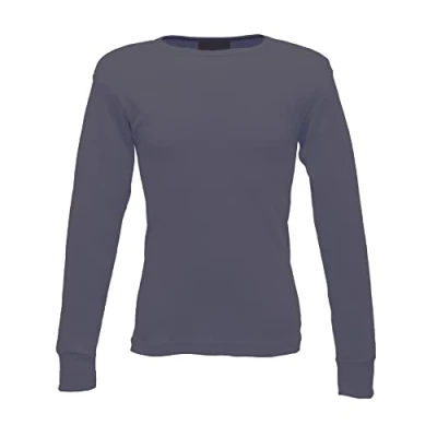 Image of Regatta Professional Mens Short Sleeved Thermal Vest Base Layer Denim