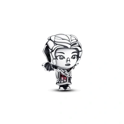 Image of Pandora Project House Daenerys sterling silver charm with transparent red enamel