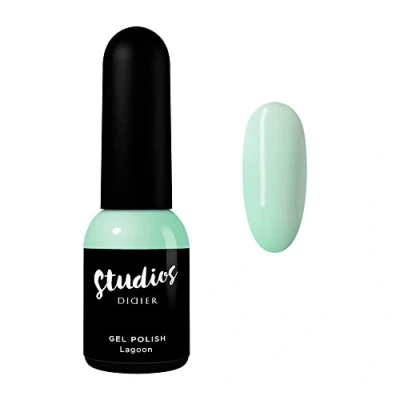 Image of Didier Lab Premium Gel Nail Polish Studios Lagoon Varnish Art Long Lasting High Gloss Wear Easy to Apply Nails Rich Pigment UV/LED Chip Resistant