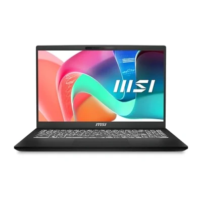 Image of MSI Modern 15 H C2RMG 282UK 15.6in Intel Core i5 2100H 16GB RAM 512GB Ssd Integrated Graphics Windows 11 Home Notebook