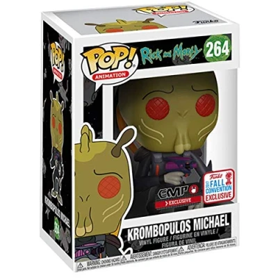 Image of RICK AND MORTY NYCC 2017 Krombopulos Michael Vinyl figure 264 Collector&#039;s Standard