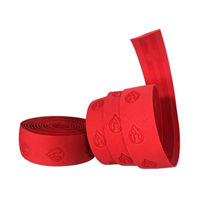 Image of Cinelli Gel Cork Handlebar Tape, One Size, Red