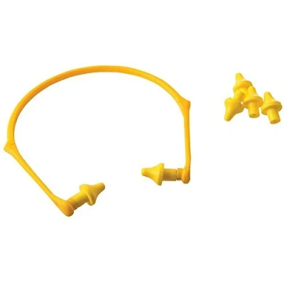 Image of Vitrex Ear Caps with Foldable Headband VIT333120, Yellow