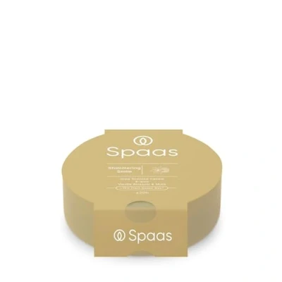 Image of Spaas Glow Scented Candle 4 Wick 20h, Shimmering Smile, Beige