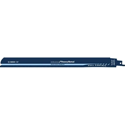 Image of Bosch 2608658147 S1227 BEF Saber Saw Blade, 0 V, Blue, Set of 5 Piece