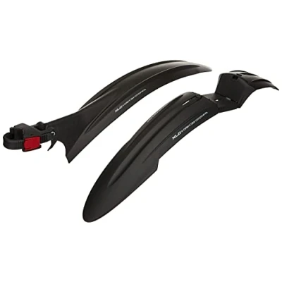 Image of XLC Unisex&#039;s Mudguard Set MG C22, Black/Red, one size, 2502503501