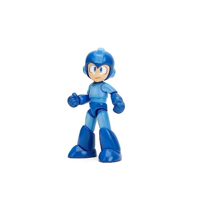 Image of Jada Mega Man 6&quot; Action Figure, Toys for Kids and Adults, Blue