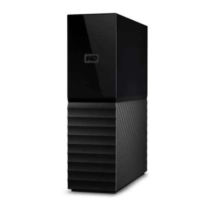 Image of WD 6TB My Book external hard drive, Desktop HDD with Password Protection, USB 3.0, SuperSpeed USB, software for device management, backup, hardware encryption, Black
