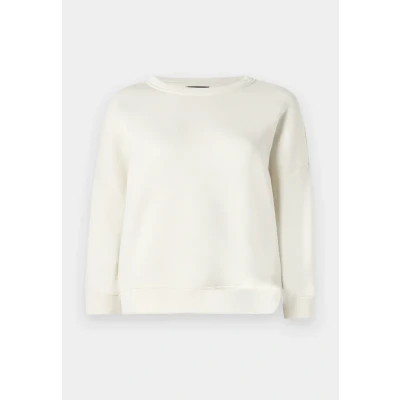 Image of Pieces Women&#039;s PCCHILLI LS Sweat NOOS BC Sweatshirt, White Pepper, L