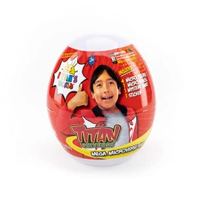 Image of Ryan&#039;s World: Titan Universe Mega Microverse Mystery Egg Discover Universe! Collectable Surprise Toy For Kids Aged 3+