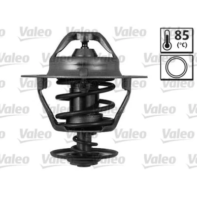 Image of 2550027000, 2550027000AT Engine thermostat VALEO 820555 85C with gaskets/seals HYUNDAI: Getz, Santa Fe 2, I, KIA: RIO Sportage II