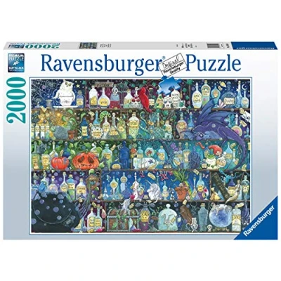 Image of Ravensburger Poisons and Potions 2000 Piece Jigsaw Puzzle for Adults Kids Age 12 Years Up
