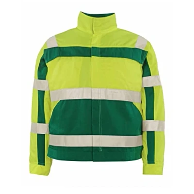 Image of Mascot 07109 470 1703 Cameta Safe Compete High Durability Class 2 Jacket, Size 3XL, Hi Vis Yellow/Green