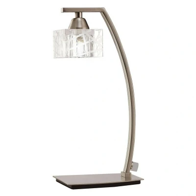 Image of Zen Table Lamp 1 Light G9, Satin Nickel