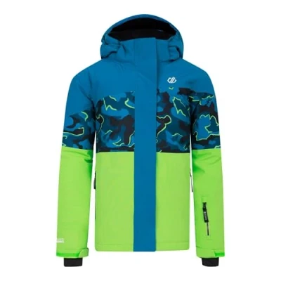 Image of Dare 2b Kids Water repellent Humour Iii Ski Jacket Blue Camo Print, Size: 14 Years