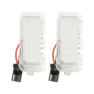 Image of LED Licence Number Plate Light for Ford Fiesta/Galaxy MKIII/C MAX/Focus MKIII/Jaguar XF/Mondeo/Ranger S MAX/Kuga