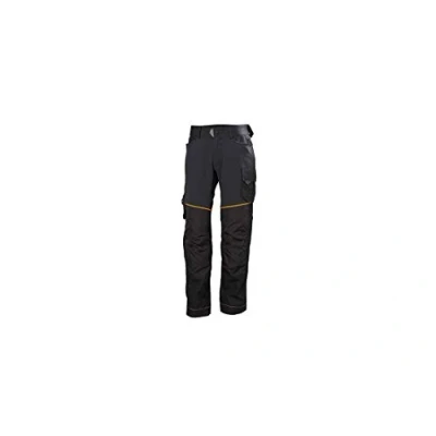 Image of Helly Hansen Workwear Unisex chelsea Bosses pants, 992 Black, 36 C54 UK